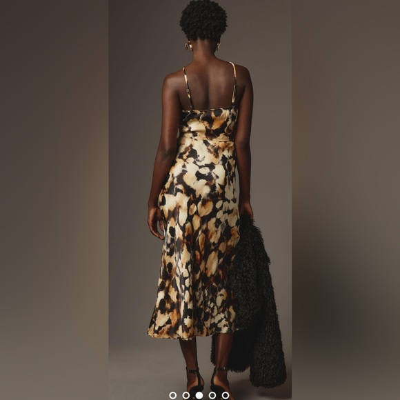 Conditions Apply from Anthro High neck midi slip dress - Picture 2 of 6